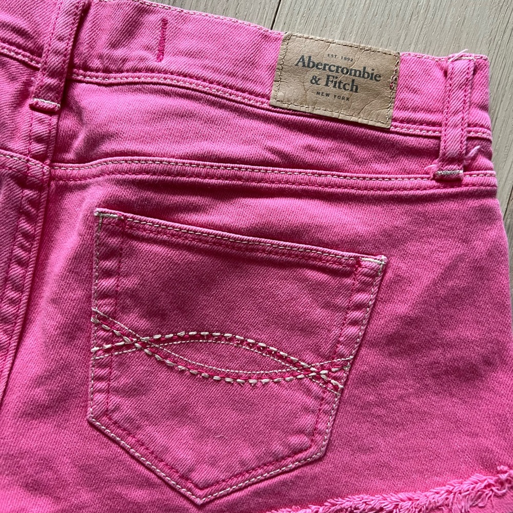 Abercrombie & Fitch Vibrant Pink Shorts